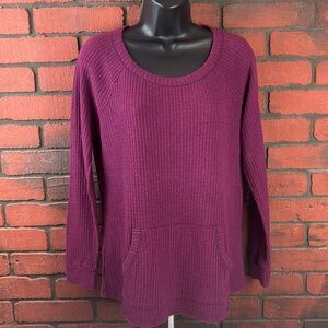 Staccato Sweater Womens Small Purple